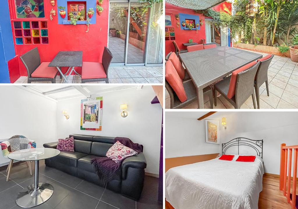 Fotografie z fotogalerie ubytování Chez Jeanine - Studio avec Wifi et Climatisation v destinaci Saint-Laurent-dʼAigouze