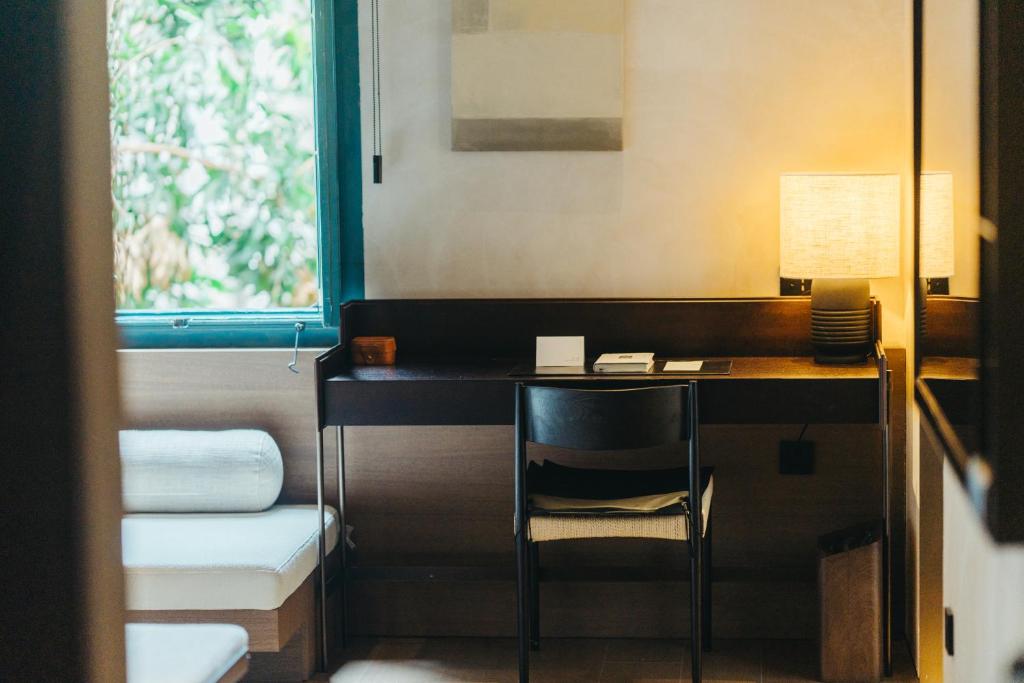 Posezení v ubytování Linggan Anyu Hotel