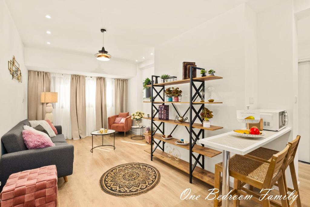 Posezení v ubytování Lazuli Hermes Apartments