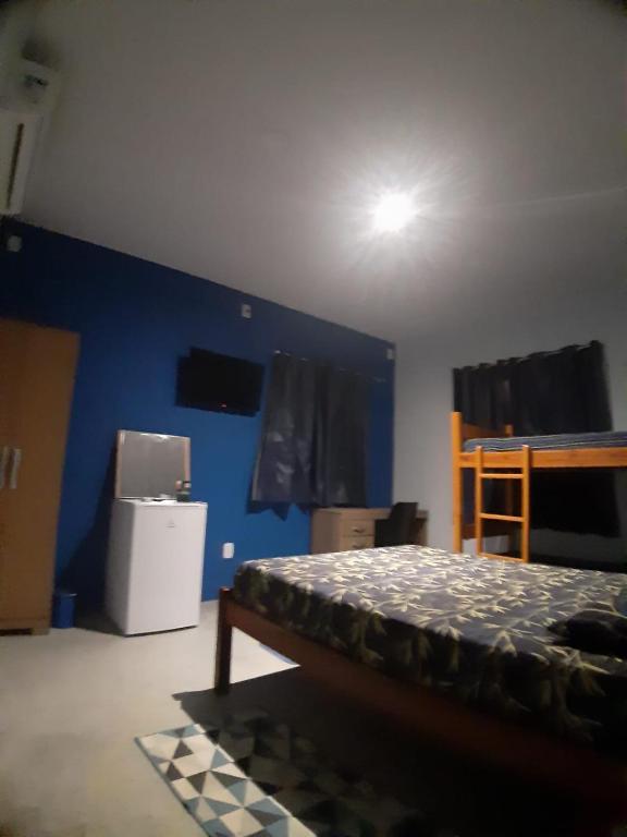Postel nebo postele na pokoji v ubytování Vida Linda Hostel