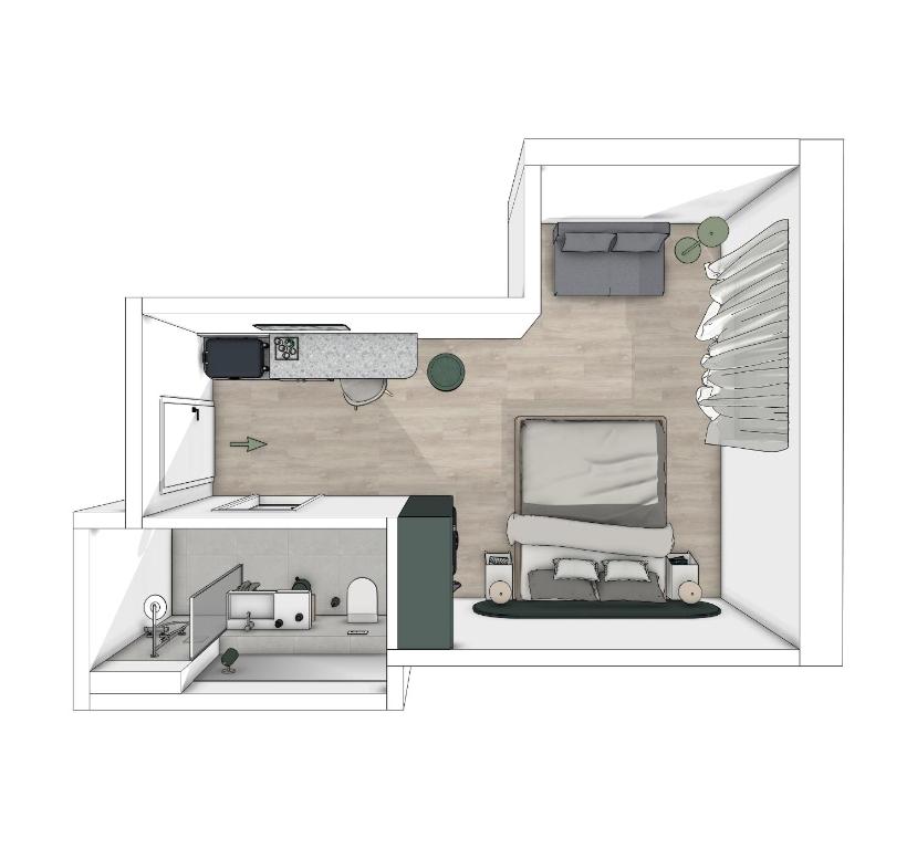 Motel Living Walldürn - Standard Double Room