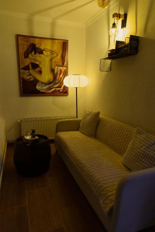 Posezení v ubytování Villa Buena
