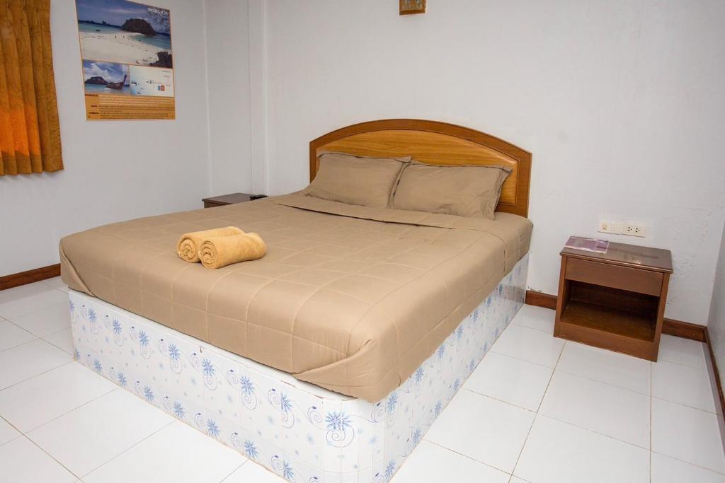 Postel nebo postele na pokoji v ubytování M.P Resort