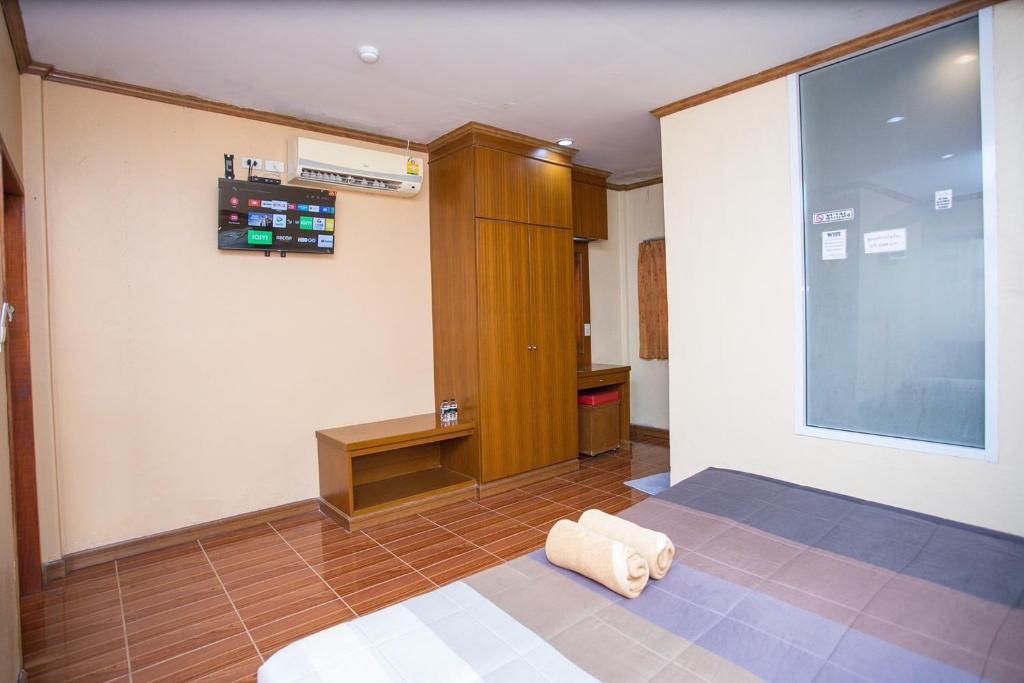 Postel nebo postele na pokoji v ubytování M.P Resort
