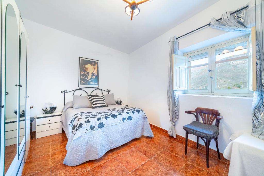 Postel nebo postele na pokoji v ubytování Casa rural Mccoy 2