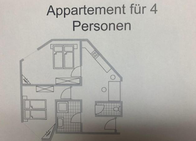 Grundriss der Unterkunft Chalet Madlein