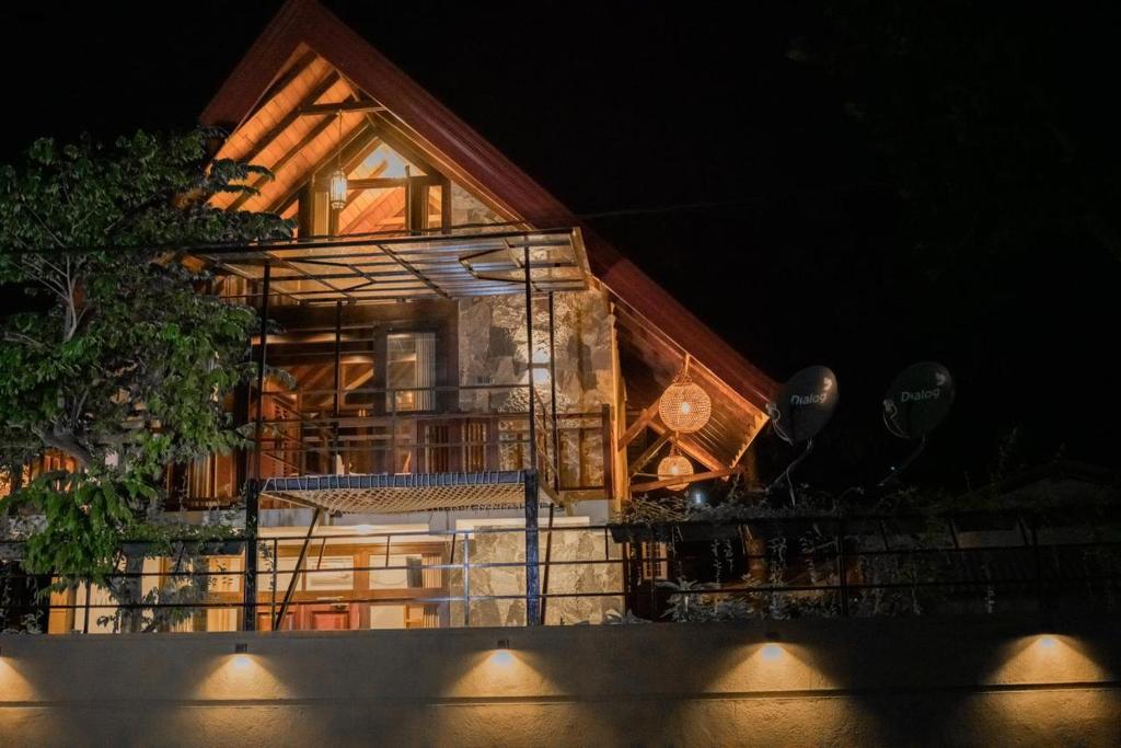 Budova, kde se bed and breakfast nachází