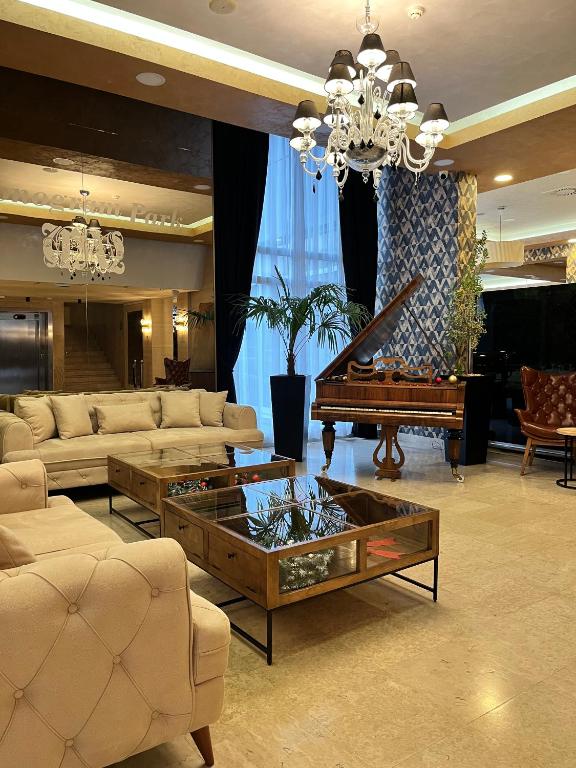 Posezení v ubytování Hotel Monogram Park