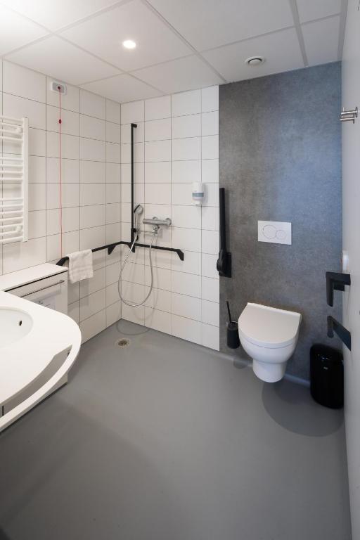 Koupelna v ubytování Hotel Den Briel