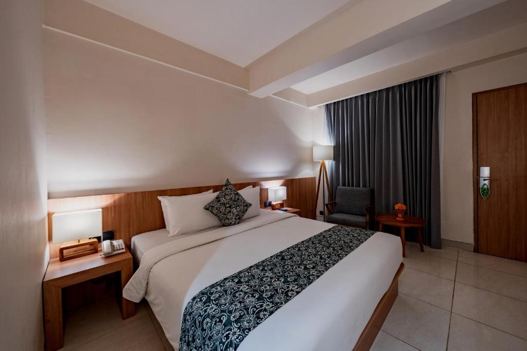 Postel nebo postele na pokoji v ubytování Tusita Boutique Hotel