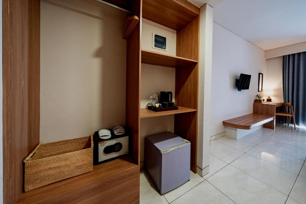 TV a/nebo společenská místnost v ubytování Tusita Boutique Hotel