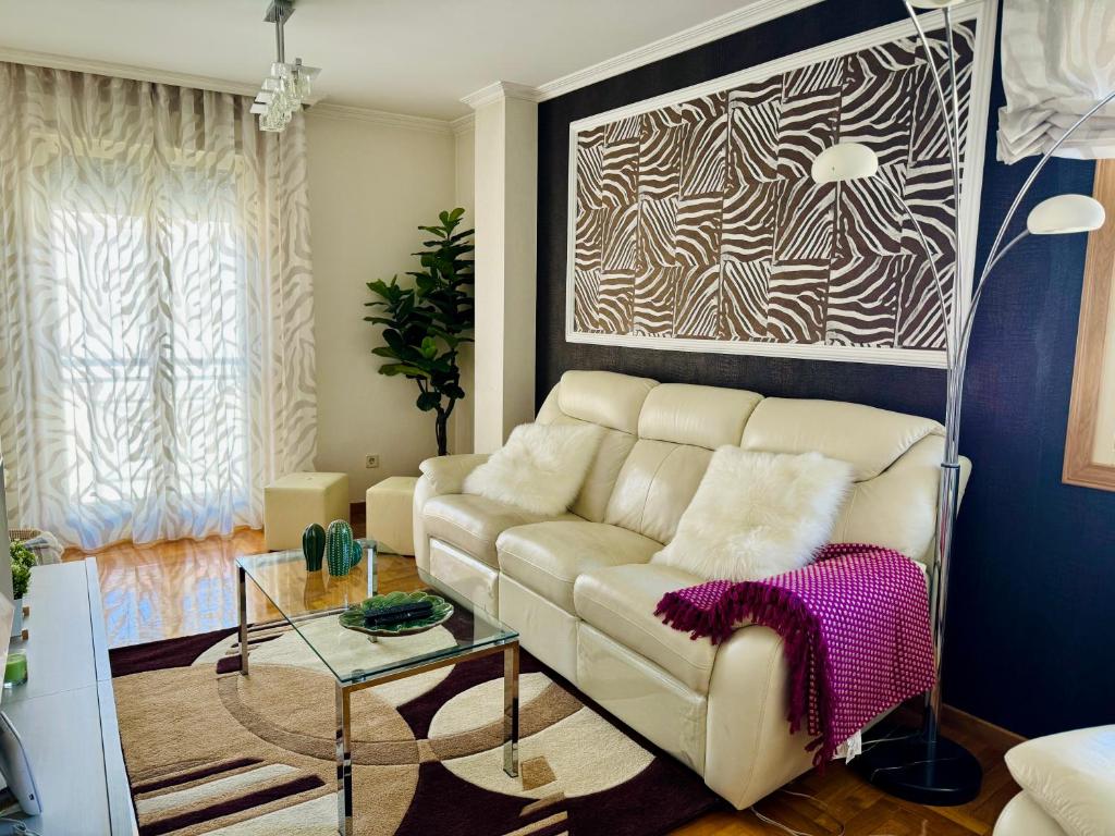 Posezení v ubytování Piso Millenium