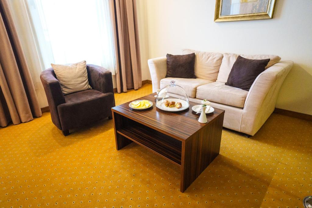 Posezení v ubytování Hotel Monogram Park