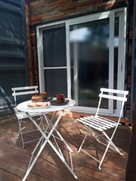 Patio nebo venkovní prostory v ubytování Aguaymanto