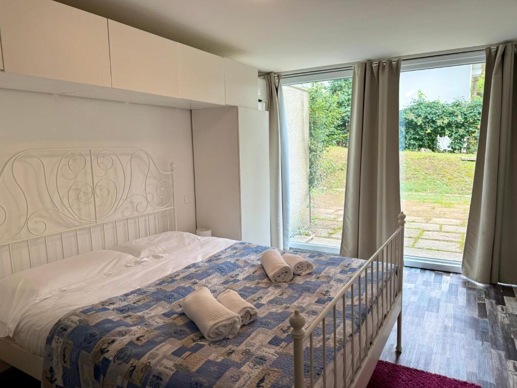 Posteľ alebo postele v izbe v ubytovaní Villa Amedea