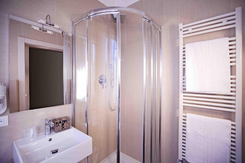 Koupelna v ubytování B&b Igea 50