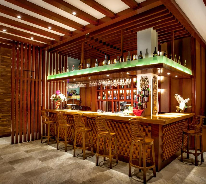 Lounge nebo bar v ubytování Astagina Resort Villa and Spa