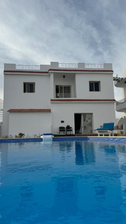 Bazén v ubytování Desert Hotel Dahab nebo v jeho okolí