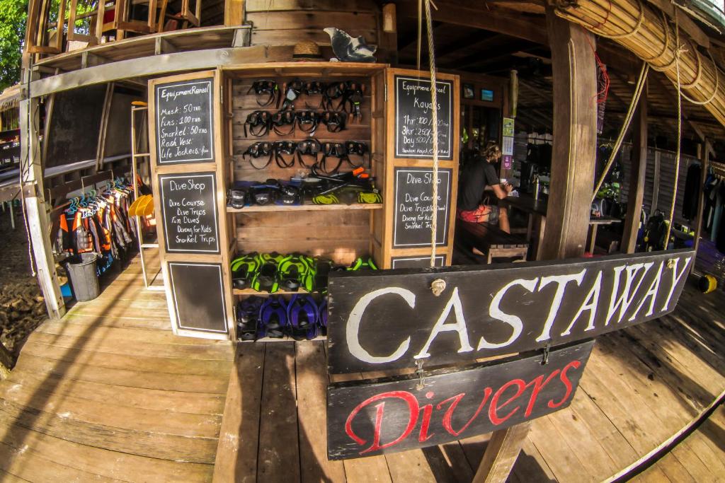 Ein Zertifikat, Auszeichnung, Logo oder anderes Dokument, das in der Unterkunft Castaway Resort Koh Lipe ausgestellt ist