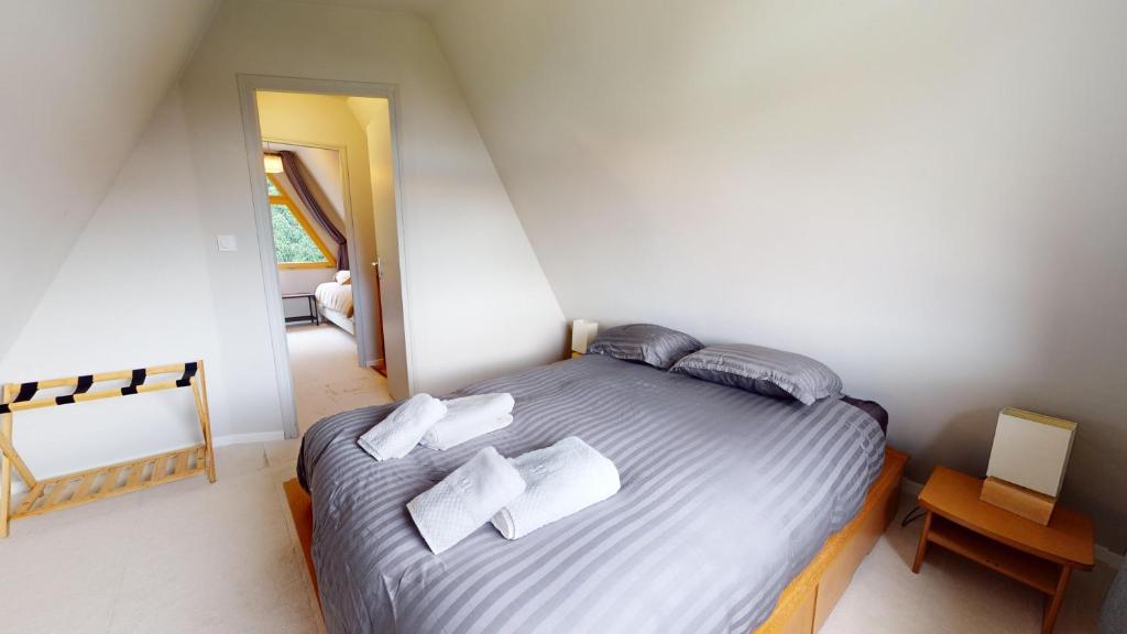 Letto o letti in una camera di Chalet l'Escale