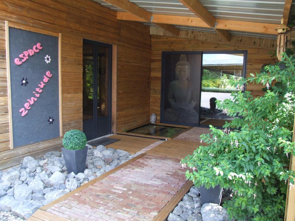 Zahrada ubytování Le Clos du Clocher