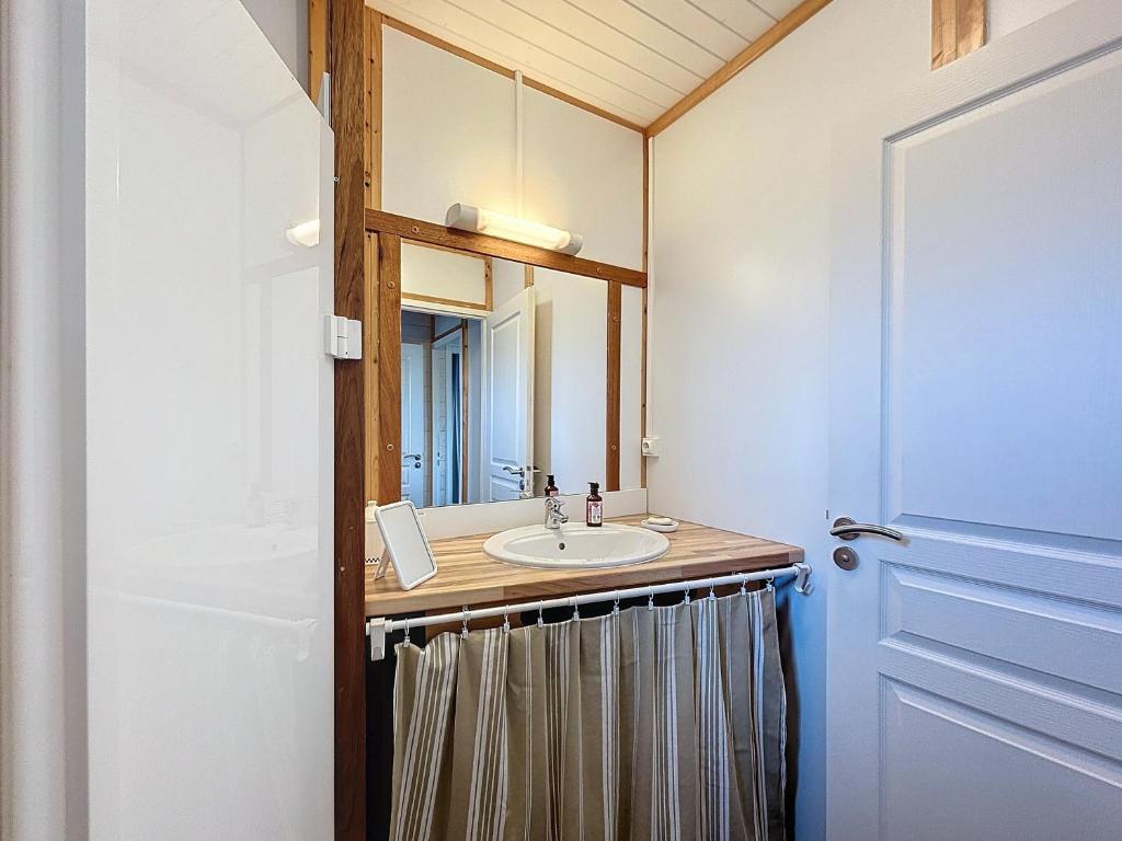 Koupelna v ubytování Chalet de la Butte aux Cerfs