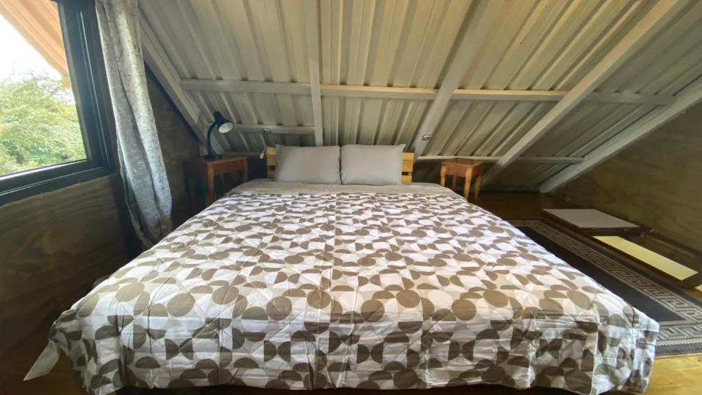 Cama o camas de una habitación en La Casona entre el Bosque