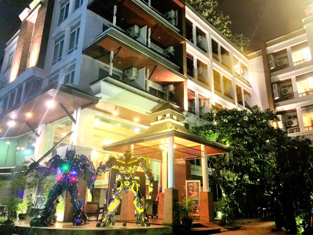 Budova, kde se hotel nachází