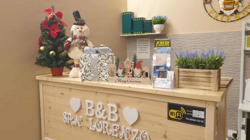 Certifikát, hodnocení, plakát nebo jiný dokument vystavený v ubytování B&B San Lorenzo