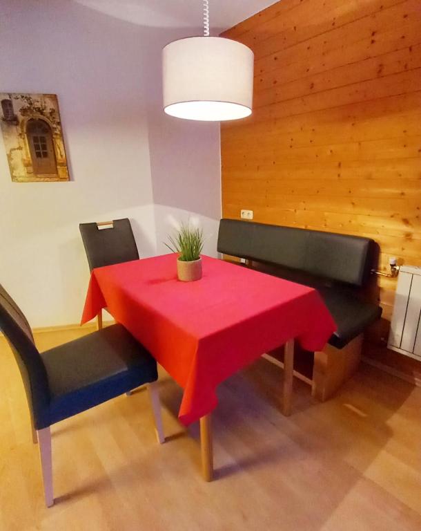 Posezení v ubytování Haus Simma