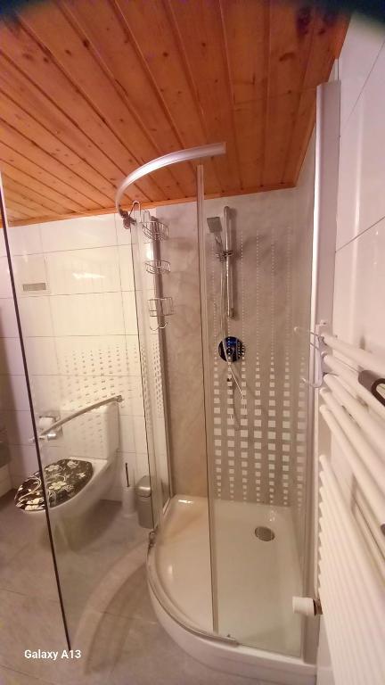 Koupelna v ubytování Haus Simma