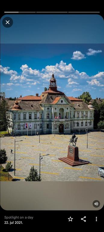 Budova, kde se apartmán nachází