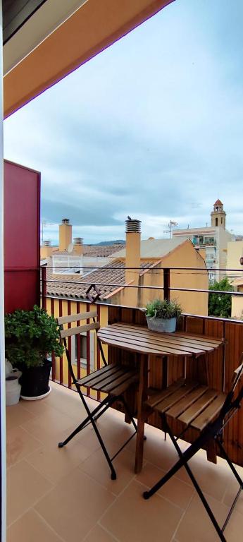 Balkón alebo terasa v ubytovaní Apartamento Oliver
