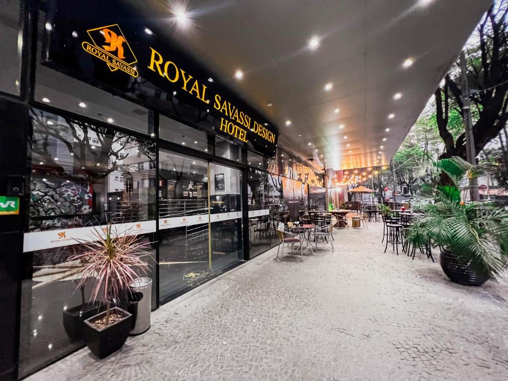Restaurace v ubytování Royal Design Savassi Hotel