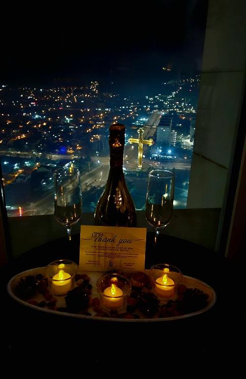 Băuturi la Luxury Skyview Suite