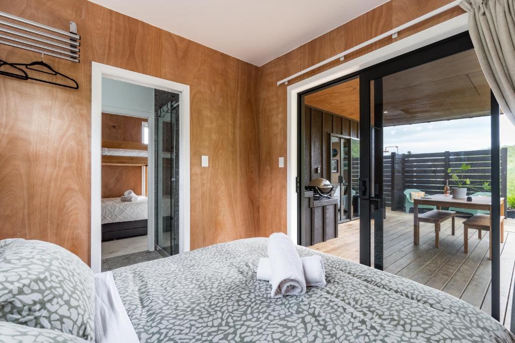 Ngahere Views - Rural Cabin 5 min drive to Raglan township - Resim 6