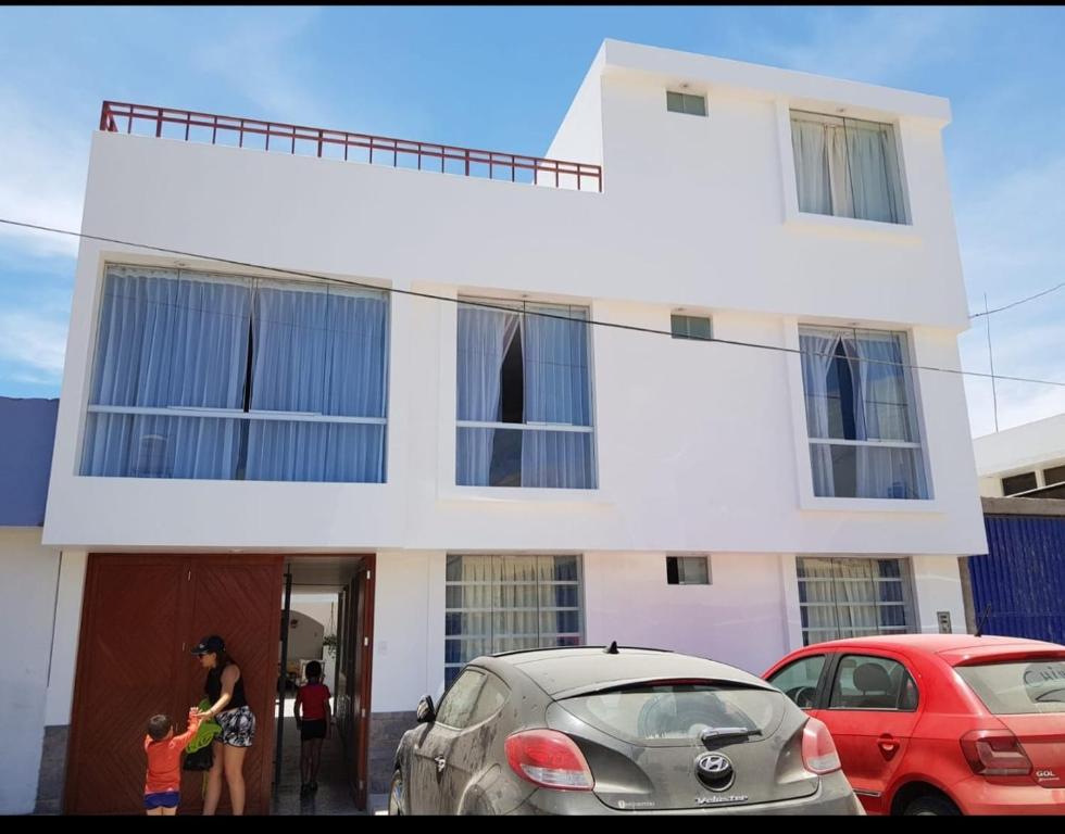 Budova, kde se apartmán nachází