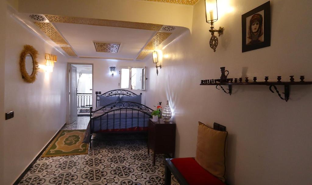 Postel nebo postele na pokoji v ubytování Araf House