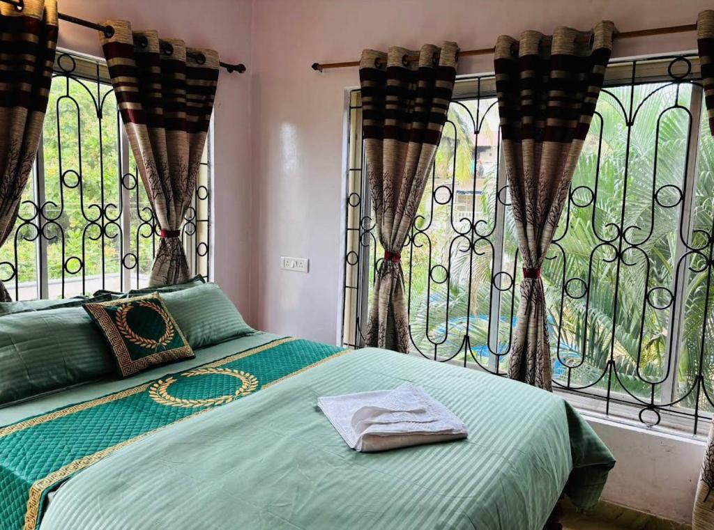 Postel nebo postele na pokoji v ubytování The Bodhi Tree Resort