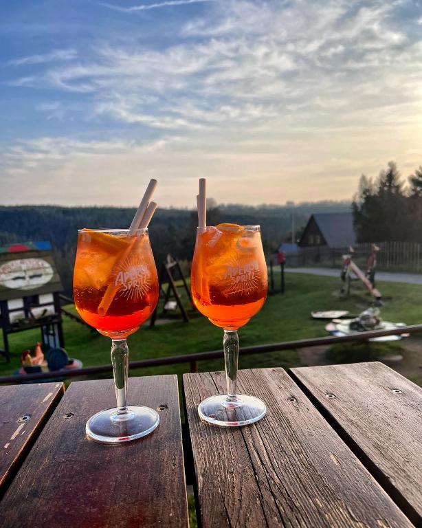 Nápoje v ubytování Resort Mezná