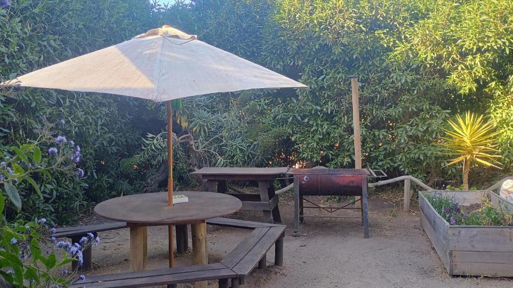 Zahrada ubytování Cabaña Los Laureles