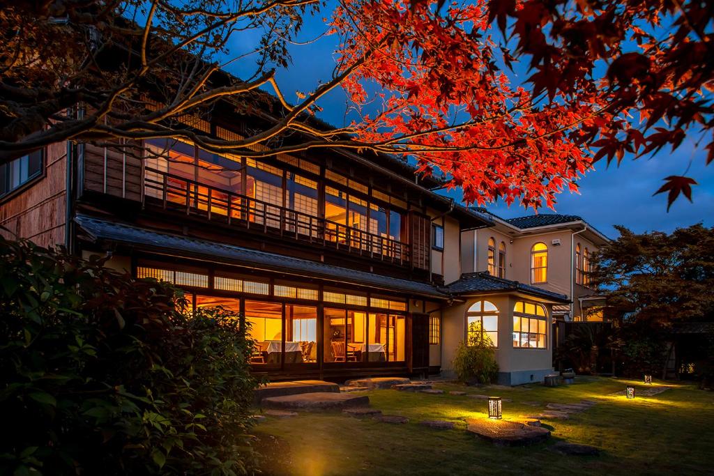 Zahrada ubytování Hotel Utano Kyoto Besho