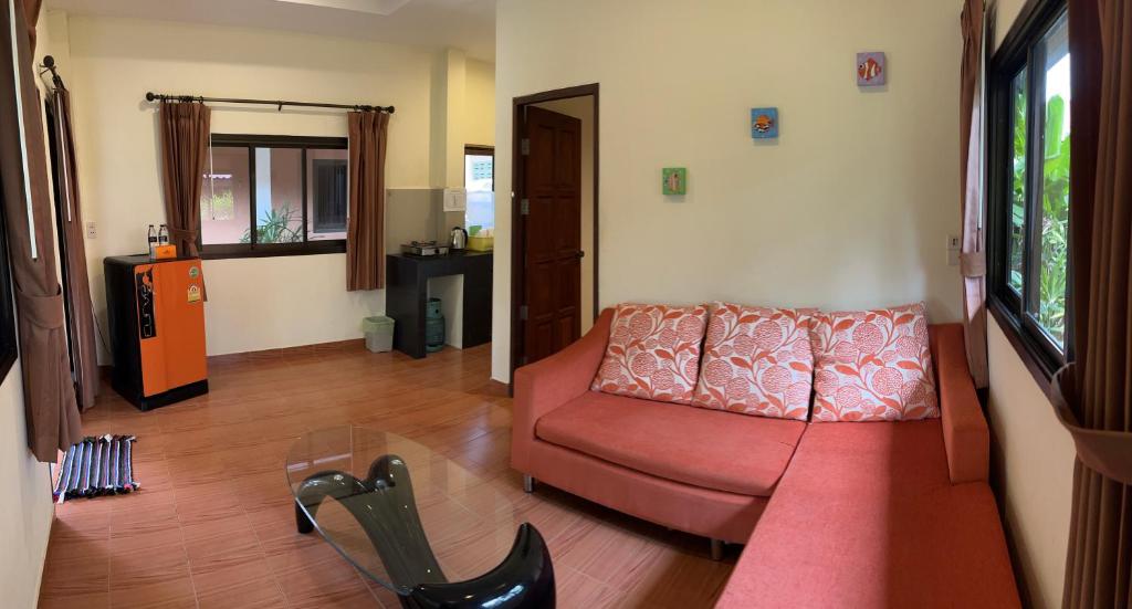 Posezení v ubytování Baan Archa Samui