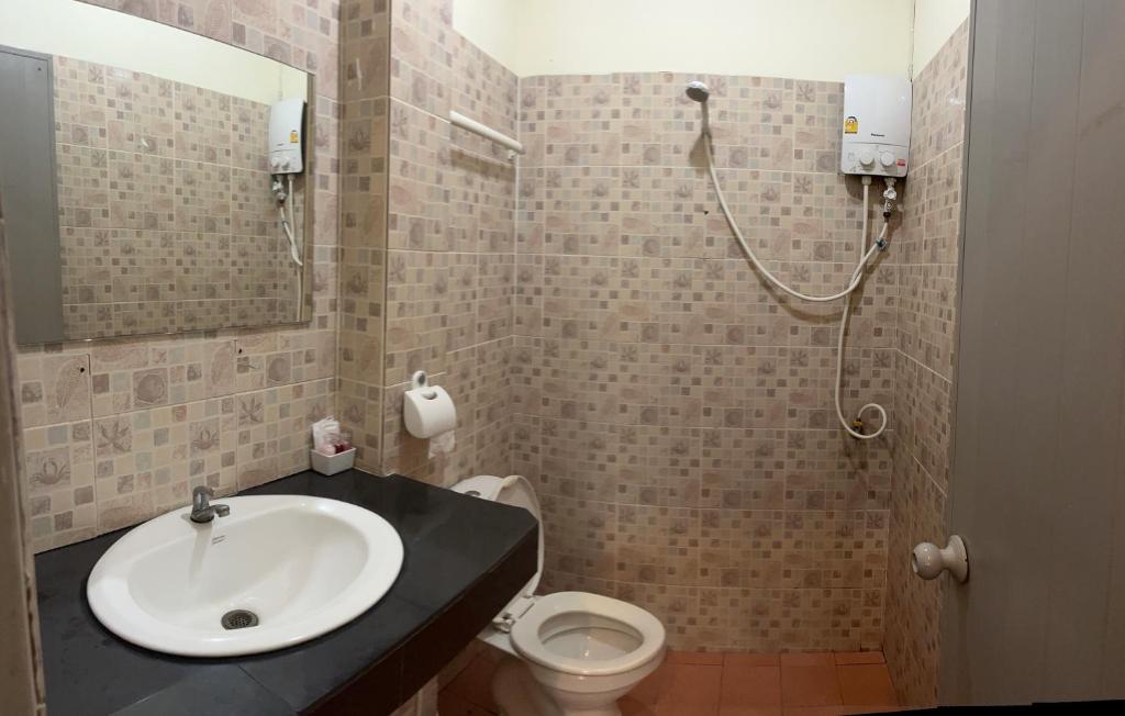 Koupelna v ubytování Baan Archa Samui