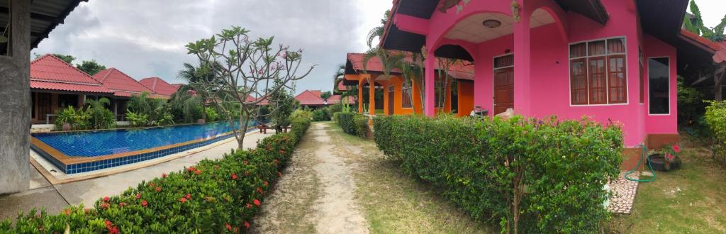 Zahrada ubytování Baan Archa Samui