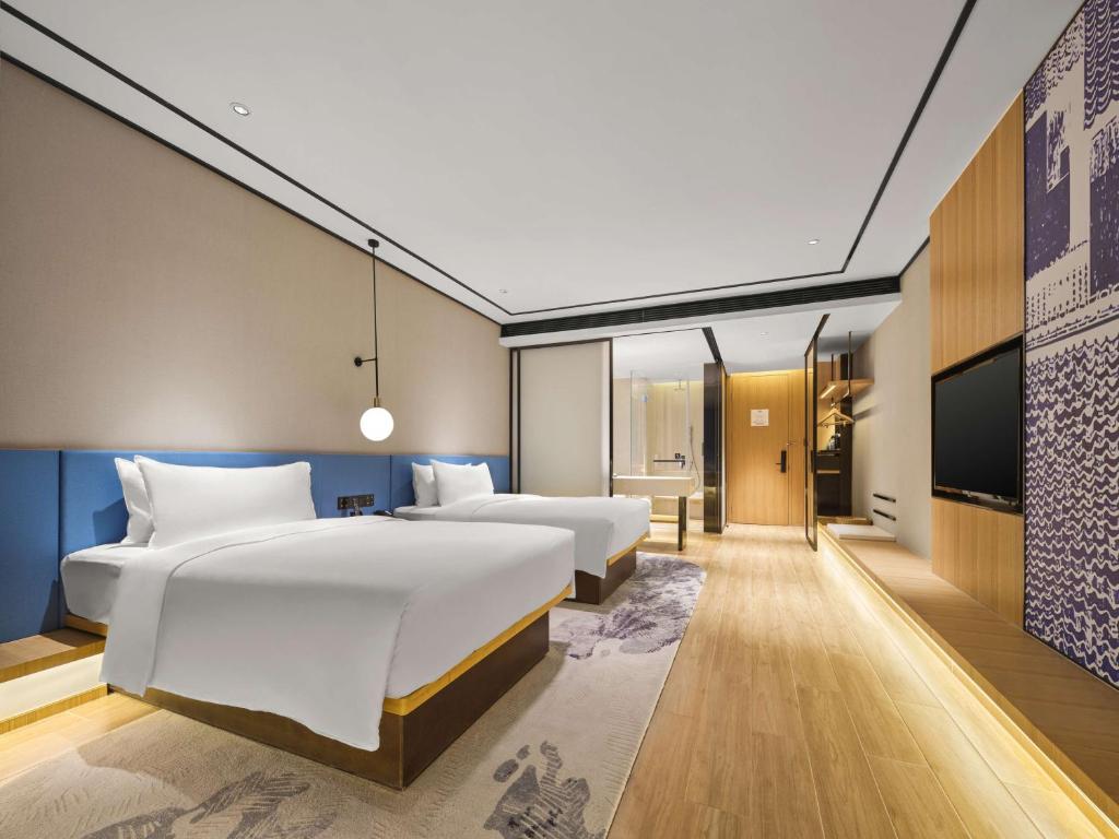 Hilton Garden Inn Jinzhong Yuci - Room King Con Una Cama King Y Una Cama Individual
