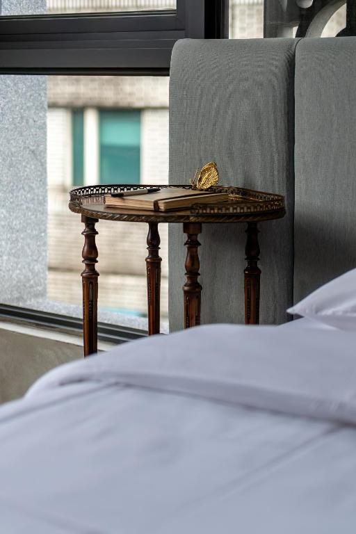 Voodi või voodid majutusasutuse 安樓文旅 Enzo House toas