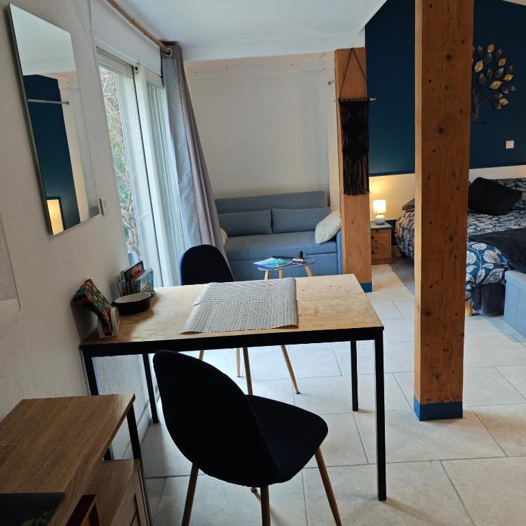 Posezení v ubytování Gîte effet d’art