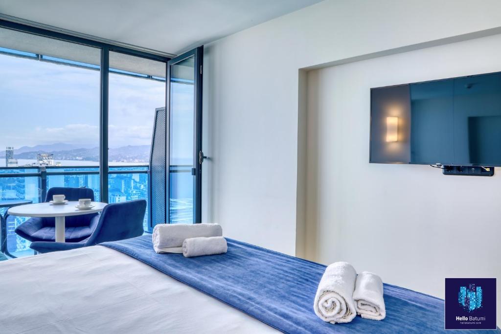 Apartments Black Sea Resort - Deluxe Triple Room With Sea View