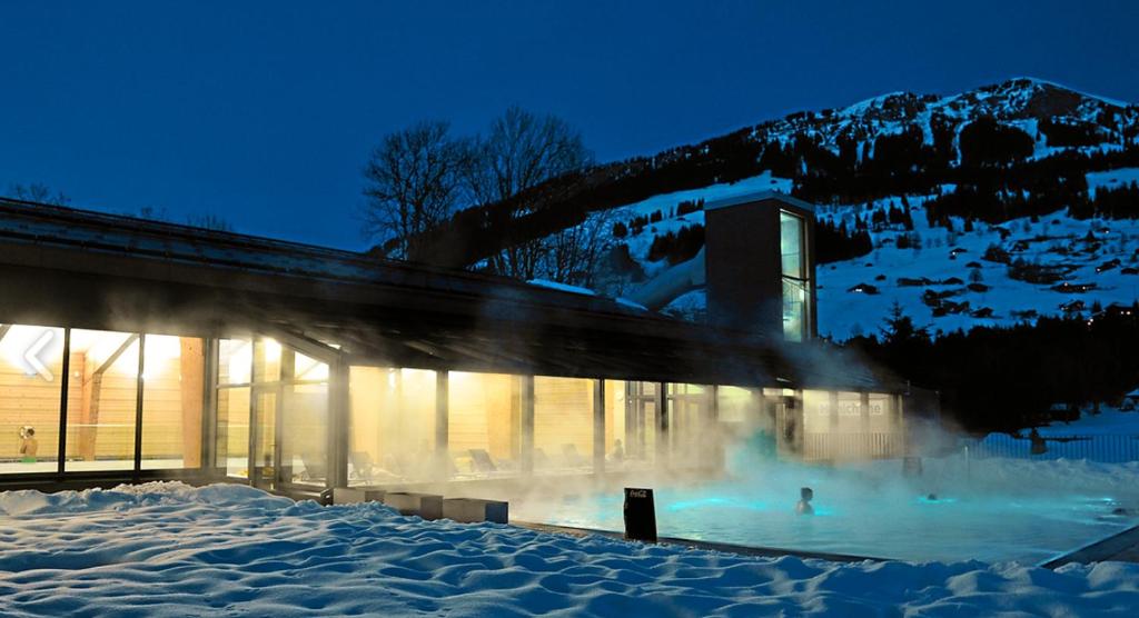 Chalet Halten v zimě